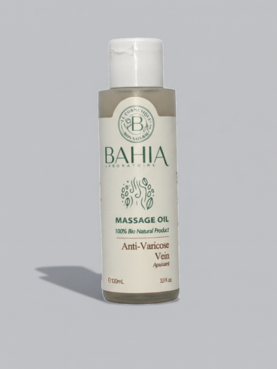 Huile de massage anti-varices