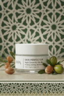 Crème nuit peaux grasse